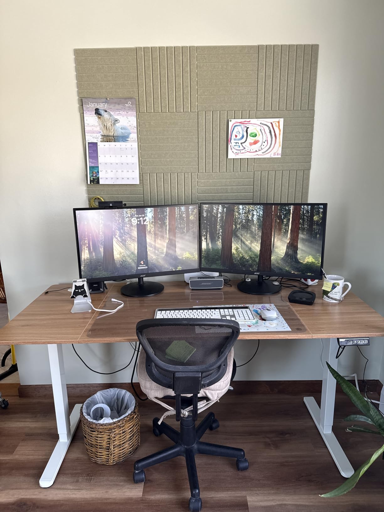 Monomi Large Electric Standing Desk 71