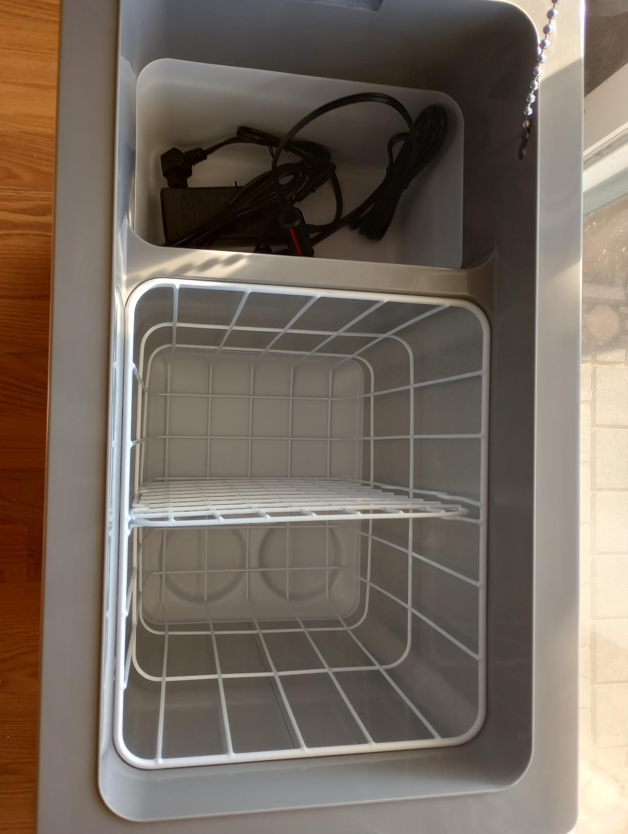 EKOJUCE 12V Refrigerator 53QT Portable Freezer Electric Cooler with APP Control, -4°F~68°F Car Fridge, 12/24V DC & 100-240V AC customer photo 2