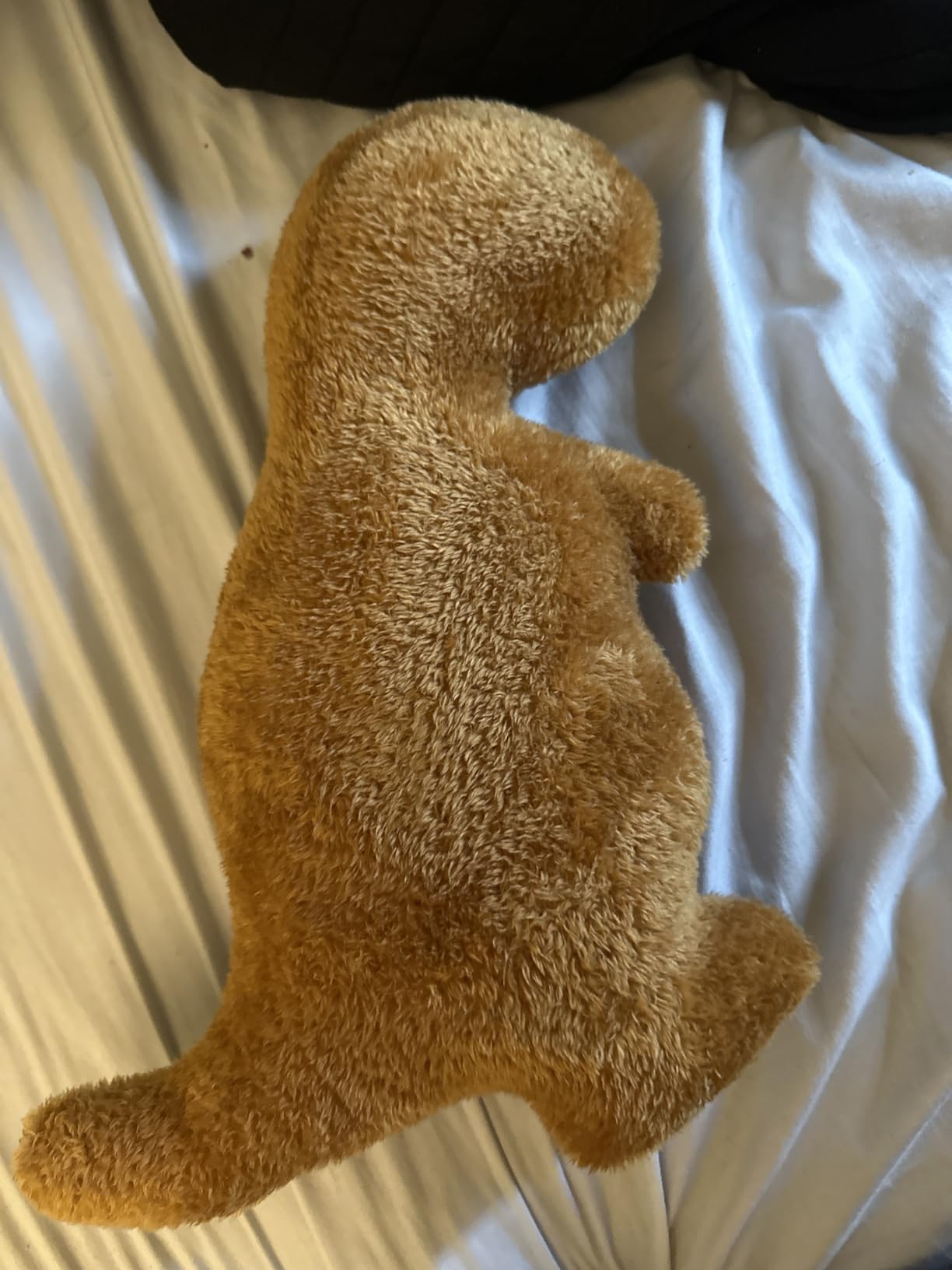 Dino Nuggets Pillow Plush, Dinosaur Chicken Plush Nuggets Pillow for Funny Birthday Gifts, Cute Funny Stuffed Animals for Boy and Girl, Dinosaur Gifts for Kids Teens and Adults (Tyran Rex, Small) customer photo 2