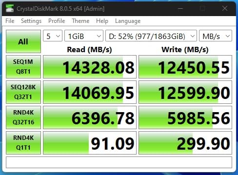 Crucial T705 PCIe Gen5 NVMe 2TB SSD, Up to 14,500MB/s, TLC NAND, Intel & Ryzen Compatible - CT2000T705SSD3 customer photo 1