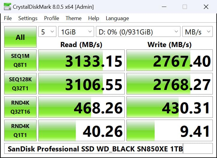 SANDISK Professional 2TB PRO-G40 SSD - Up to 3000MB/s, Thunderbolt 3 (40Gbps), USB-C (10Gbps), IP68 dust/Water Resistance, External Solid State Drive - SDPS31H-002T-GBC1D [exFAT Version] customer photo 2