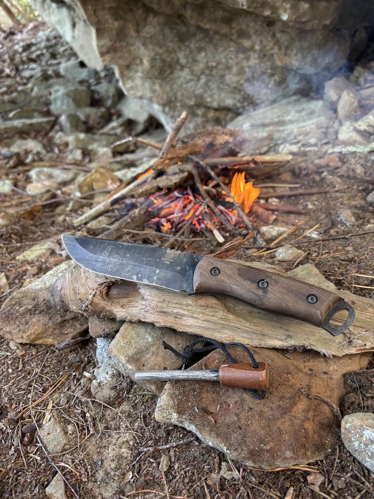 BeaverCraft Bushcraft Knife Full Tang 9.8
