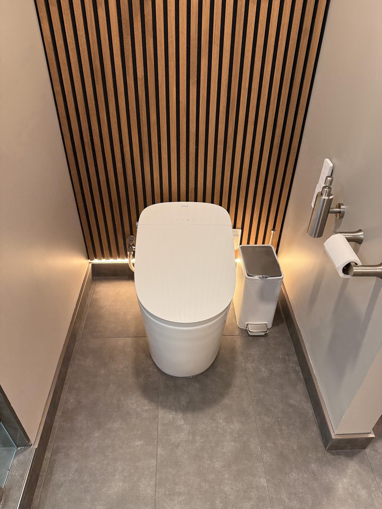 EPLO Smart Toilet Bidet with Tank Built In, Auto Open Close Lid, ADA Comfort Height, Dual Auto Flush, 1000 Gram MaP Flushing Score, Heated seat, Modern Elongated One Piece Bidet Toilets Combo U8PRO customer photo 1