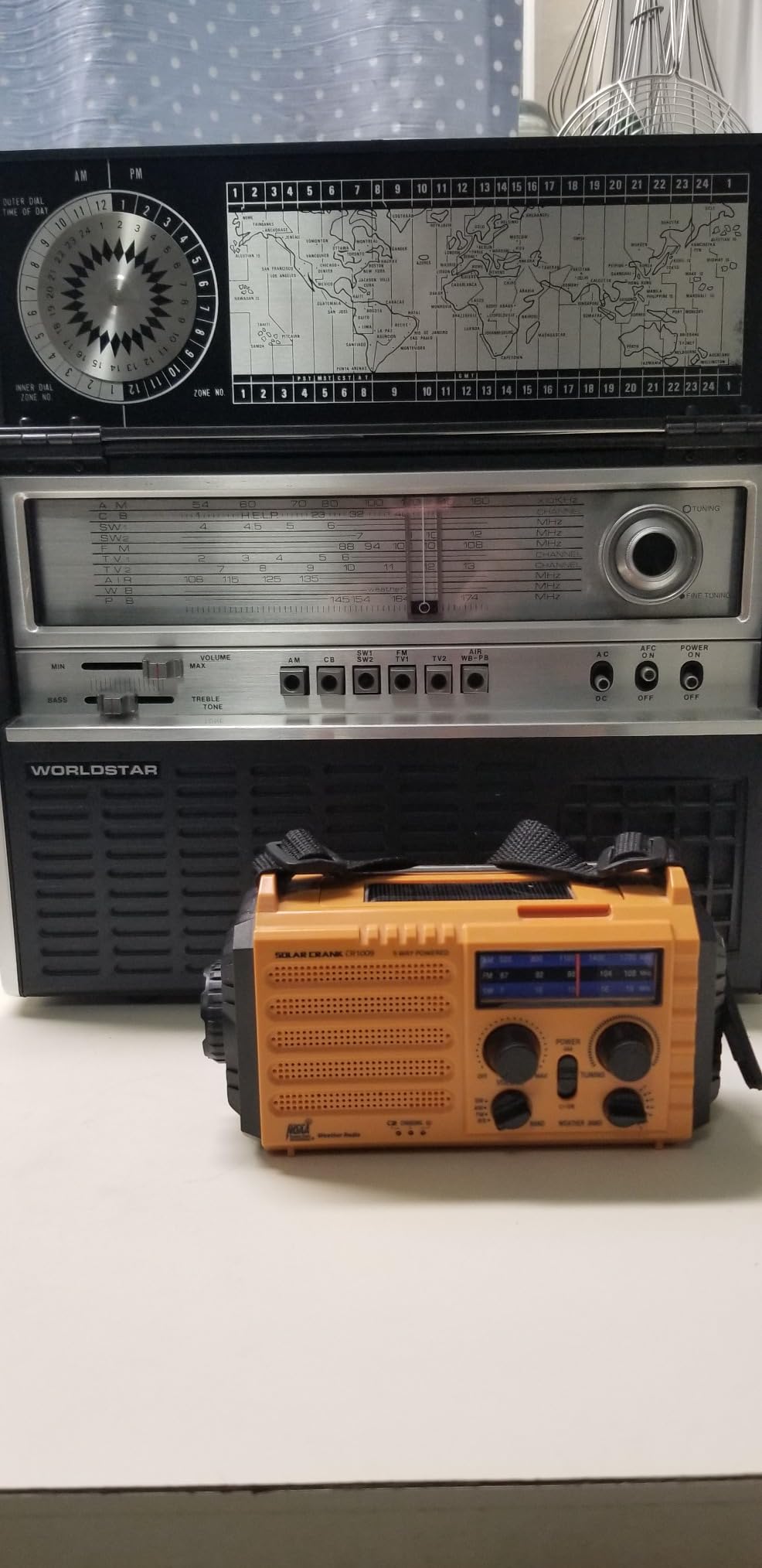 Raynic Emergency Radio, 12000mAh/44400mWh Battery Operated Weather Radio, Solar Hand Crank Radio with AM/FM/SW/NOAA Alert, Cell Phone Charger, Type-C Charging, Flashlight and SOS Siren customer photo 2