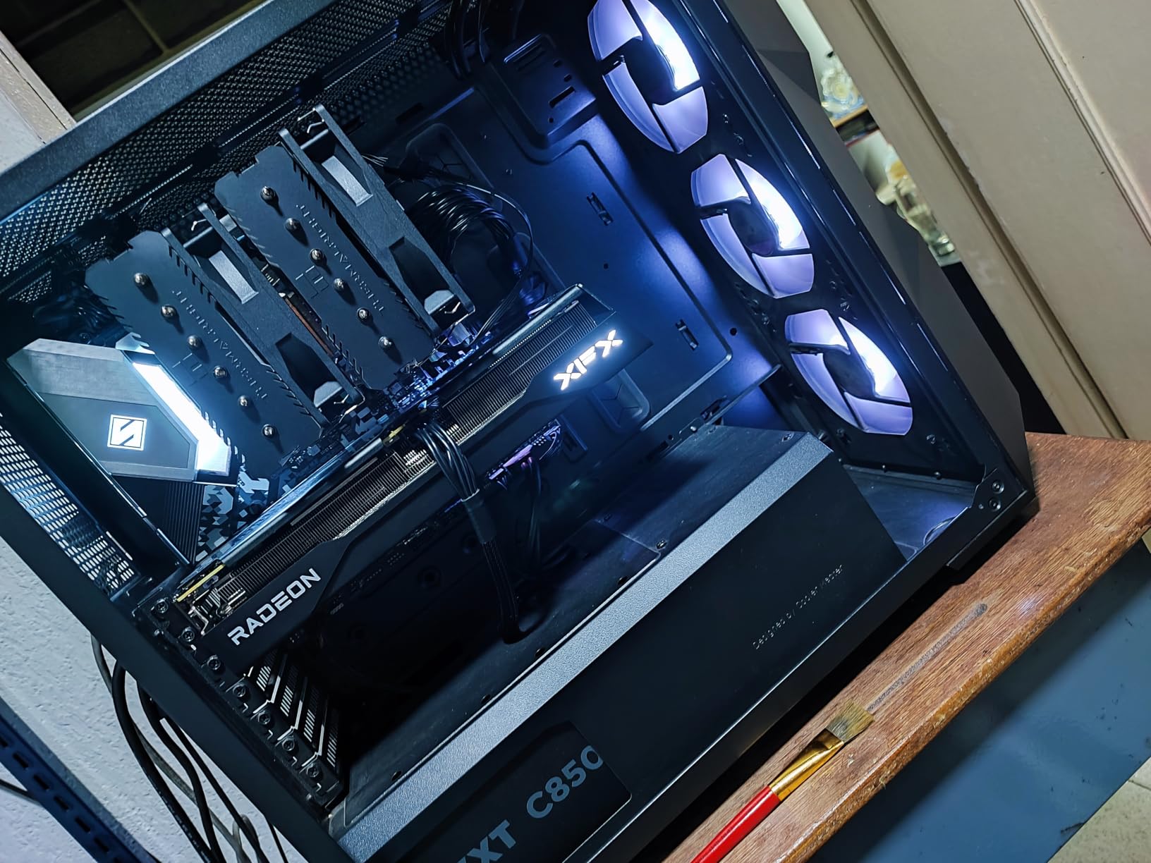 NZXT C850 Gold ATX 3.1-850W Fully Modular Power Supply | 850W 80 PLUS Gold ATX 3.1 PSU, fully modular and quiet. PCIe 5 ready for modern GPUs, 10-year warranty customer photo 1