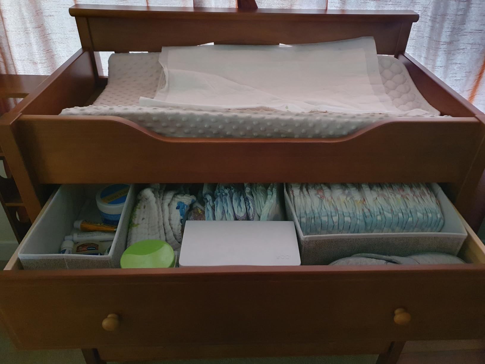 DaVinci Jayden 3-Drawer Changer Dresser in Chestnut, GREENGUARD Gold and FSC Certified customer photo 1