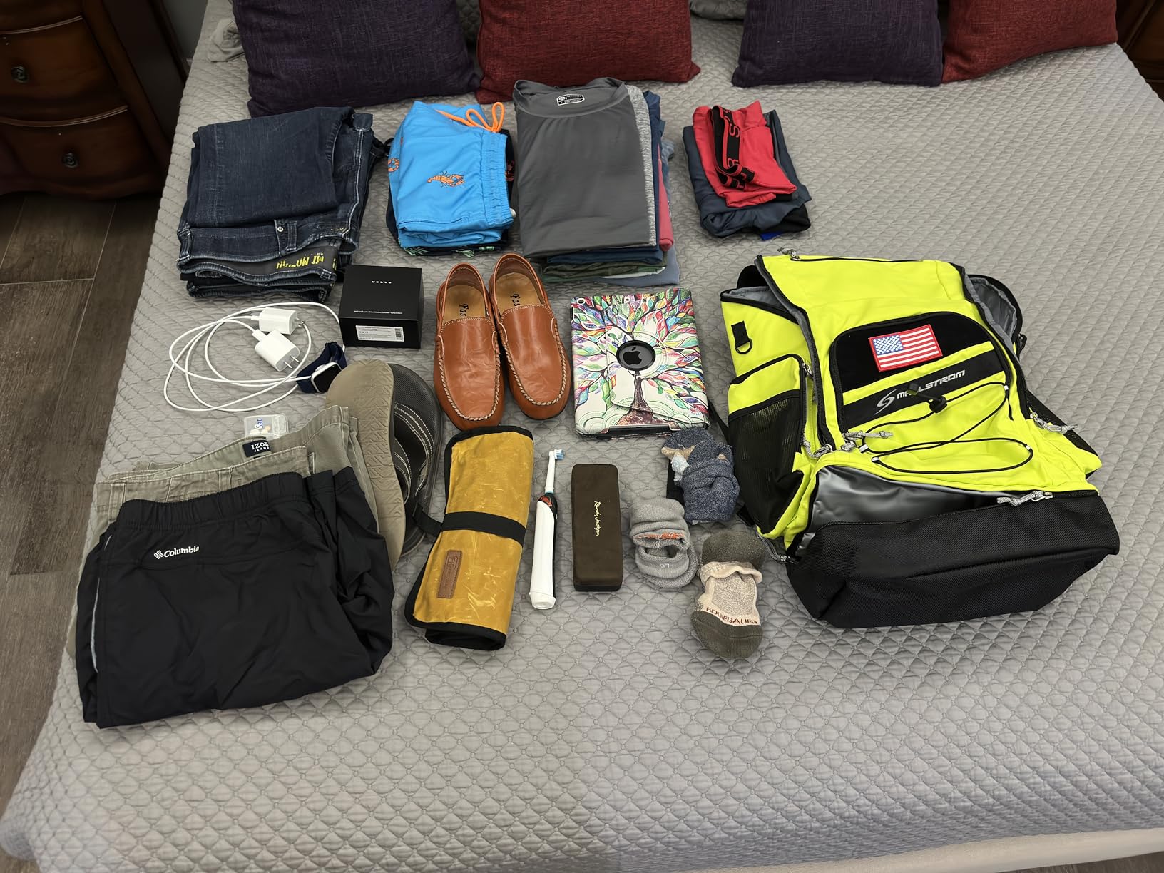 Maelstrom Waterproof Swim Backpack, Gear Sports Bag With Shoe Compartment | 35L Capacity, Durable Polyester, Ergonomic Back Padding, Lightweight. Ideal For Swimming, Snorkeling, Kayaking, Gym, Travel customer photo 2