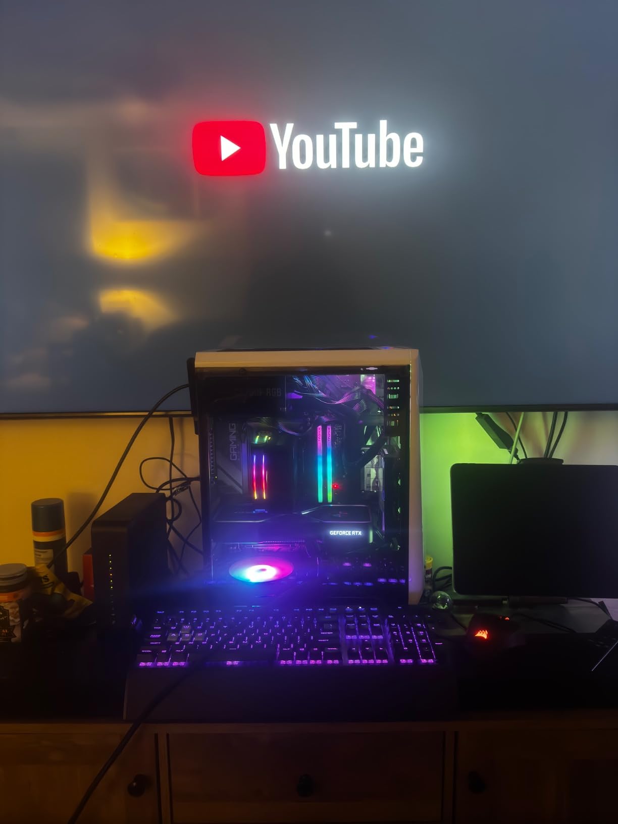 INLAND AMD Ryzen 7 7700X CPU Processor with GIGABYTE B650 Gaming X AX V2 Motherboard (AM5, ATX, DDR5, USB 3.2 Gen2x2 Type-C, Wi-Fi 6E), Soly by Micro Center customer photo 2