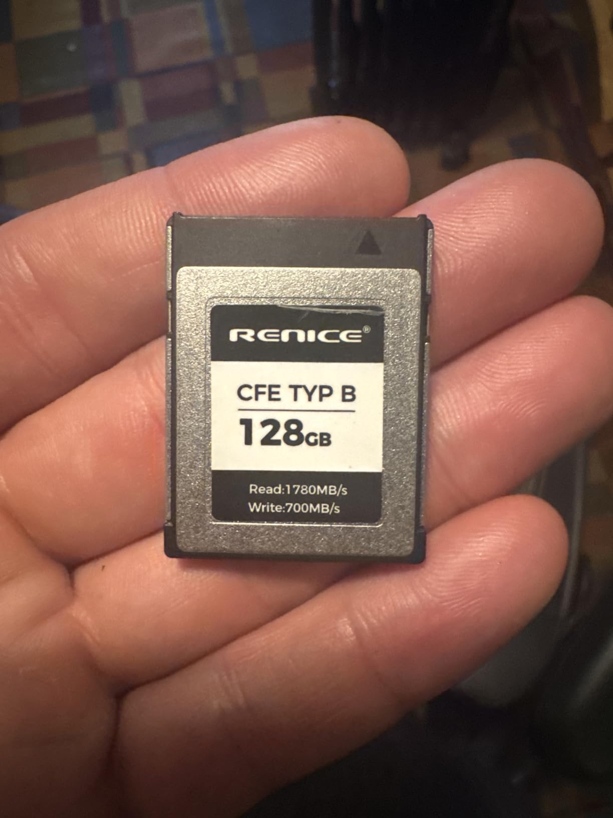 RENICE 128GB CFexpress Type B Memory Card, Up to 1780MB/s Read, RAW 6K Video | For Photographers, Videographers, PCIe Gen3x2, Compatible w/ DSLRs/ XQD Cameras-Ultra-Low Power, TLC customer photo 2