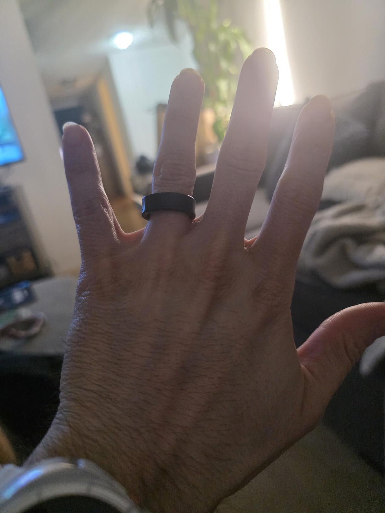 Samsung Galaxy Ring, AI Smart Ring, Size First w/Sizing Kit, No App Subscription, Fitness Monitor, Sleep Tracker, Up to 7-Day Battery, Size 12, Titanium Black [US Version, 1Yr Manufacturer Warranty] customer photo 2