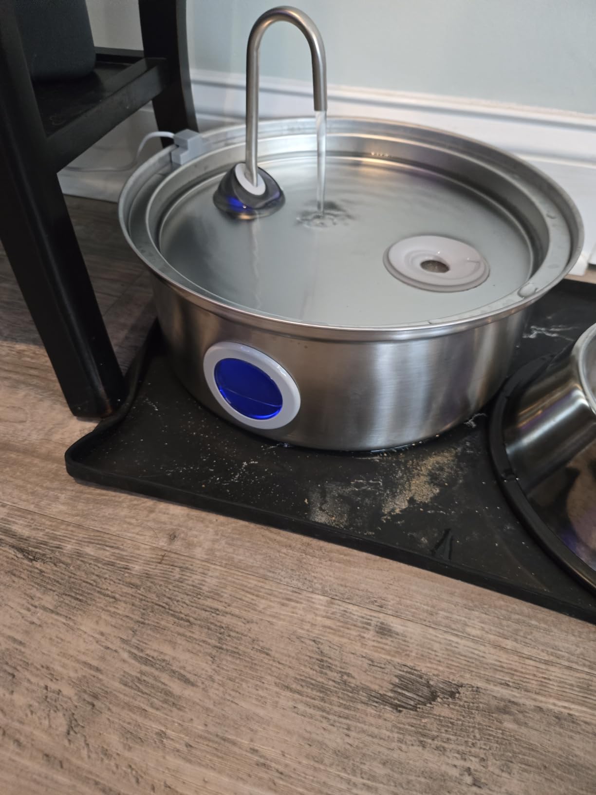 oneisall 7L/230oz Dog Water Fountain for Multi-pet Household, PWF002 | 25db Quiet Design, 304 Stainless Steel, Contain 3 Set Filters, Visual Water, 5-Layer Filtration, Fit for Living Room Kitchen customer photo 2