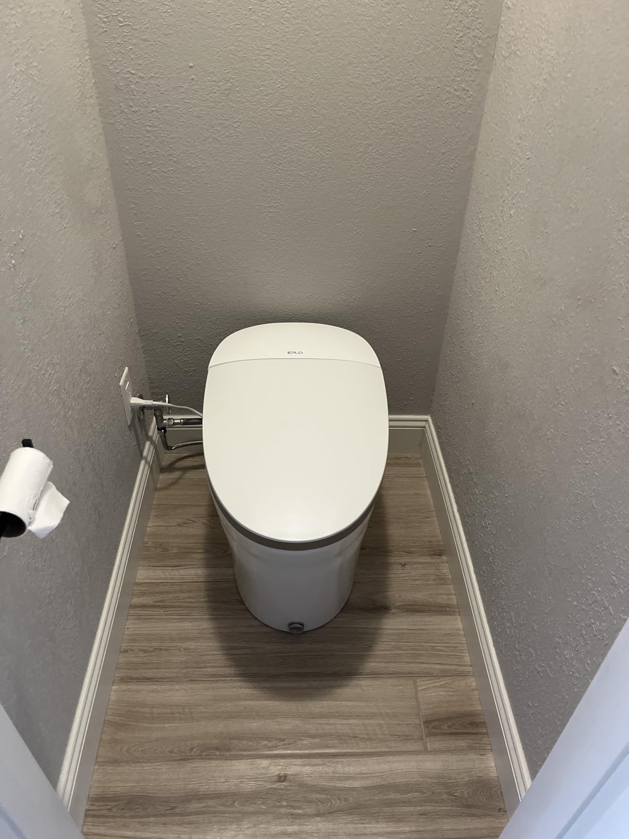 EPLO Smart Toilet Built in Tank Auto Open Bidet with Foam Shield - iX7 PRO, Elongated Heated Seat, Booster Pump-Assisted 1000g MaP Auto Flush, Instant Heated Water, 17