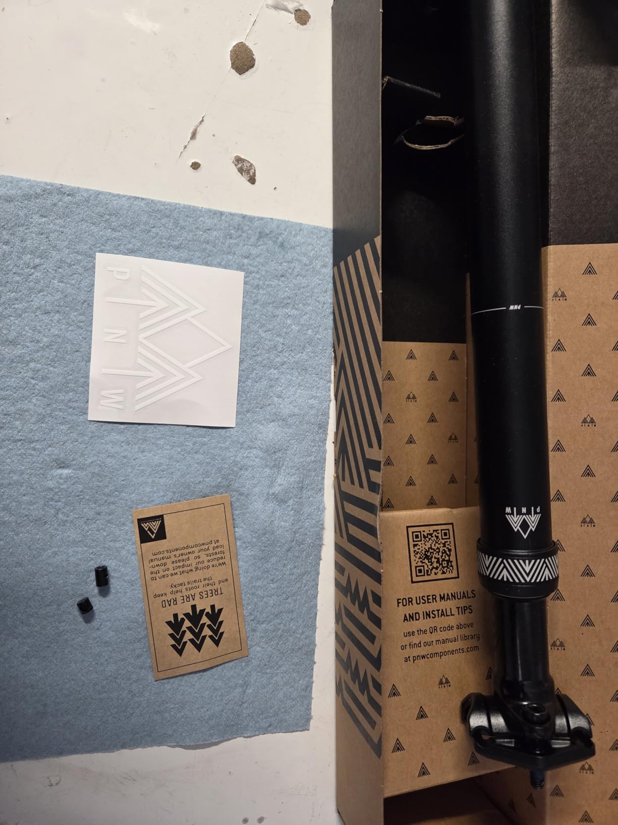 PNW Components Range Dropper Post - Internal Routing MTB Seatpost customer photo 2