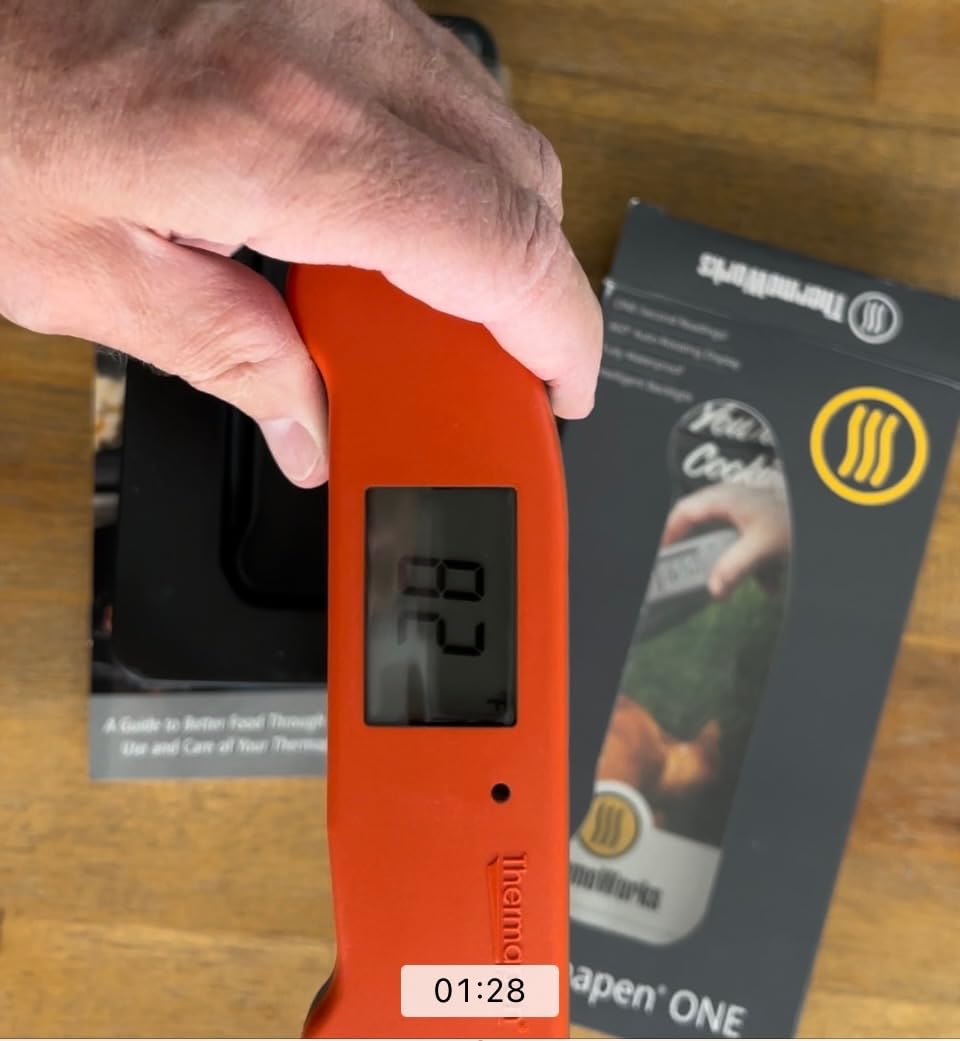 ThermoWorks Thermapen ONE, No. 1 Recommended Instant-Read Thermometer - Nautical Blue customer photo 1
