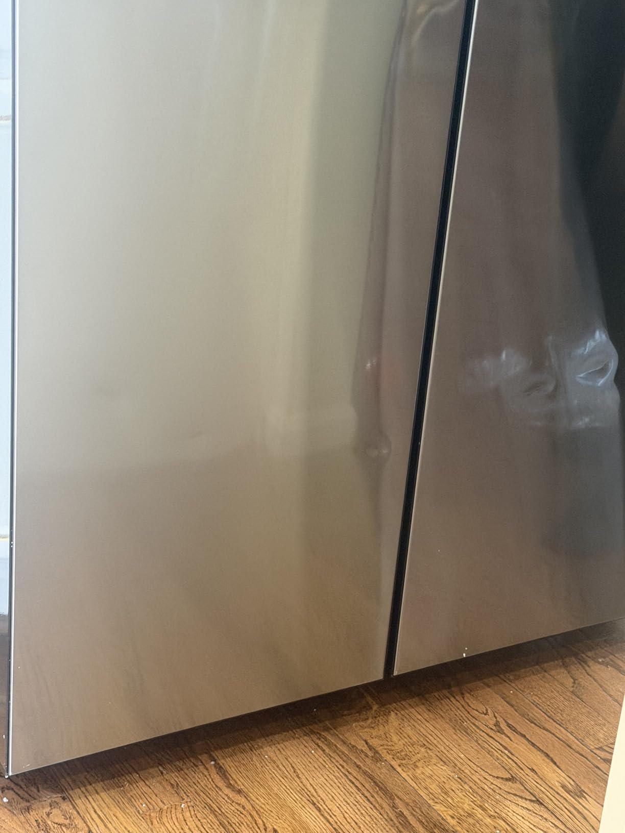 Samsung Bespoke 4-Door Flex with Family Hub+ in Charcoal Family Hub Panel, Stainless Steel customer photo 1