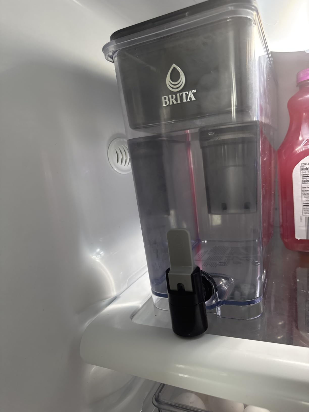 Brita XL 27 Cup Water Filter Pitcher, 1 Brita Plus Filter, Ultramax, Black | WQA and NSF/ANSI Certified, Reduces Chlorine, Copper, Mercury & Cadmium, Lasts 2 Months, Household Essential customer photo 2