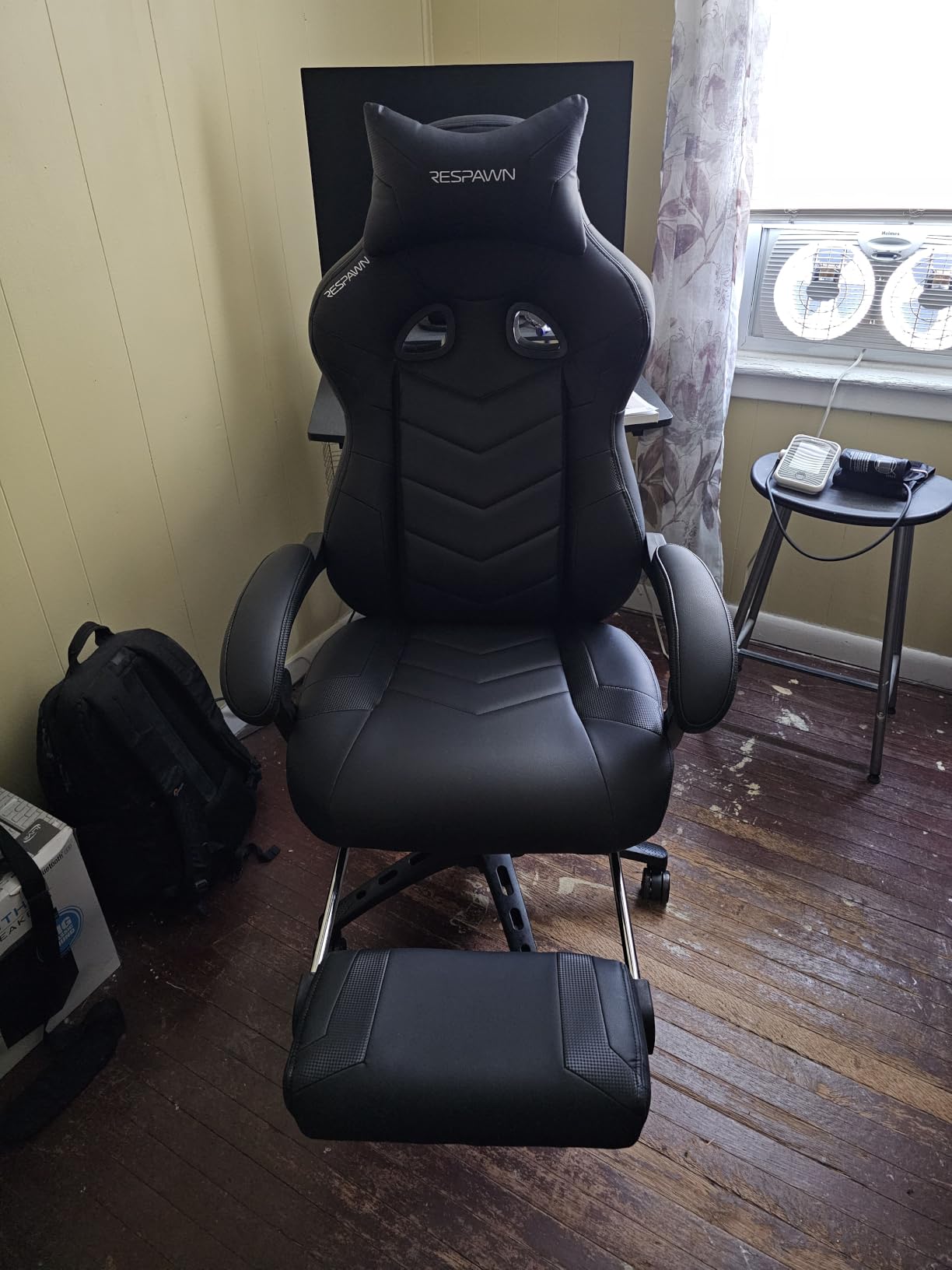 Respawn 110 Pro Ergonomic Gaming Chair with Footrest and Recline | Ergonomic office chair comfort with footrest, lumbar support & 155° recline for work, gaming and relaxing. customer photo 1