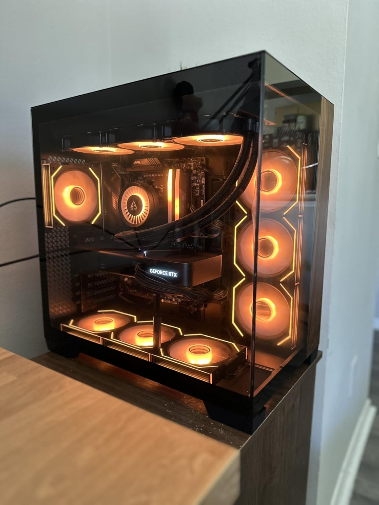 CORSAIR RM1000x ATX 3.1 PCIe 5.1 1000W Power Supply - Black | Native 12V-2x6 Connector, Fully Modular, Low-Noise, Cybenetics Gold customer photo 1