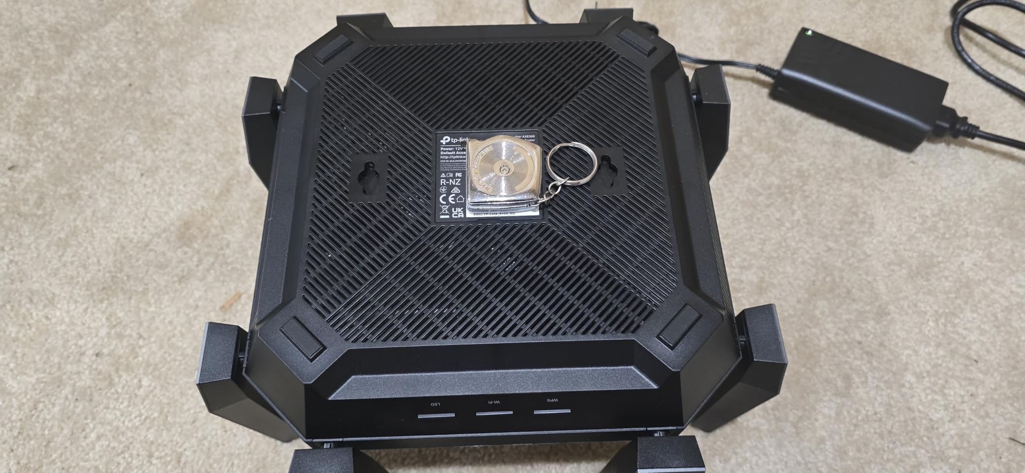 TP-Link Tri-Band AXE5400 Wi-Fi 6E Gaming Router Archer GXE75 | 6-Stream 5.4 Gbps | 1x2.5G + 4x1G Ports, USB 3.0 | Exclusive Acceleration, Gaming Port & Panel, RGB Lighting | EasyMesh, HomeShield customer photo 1