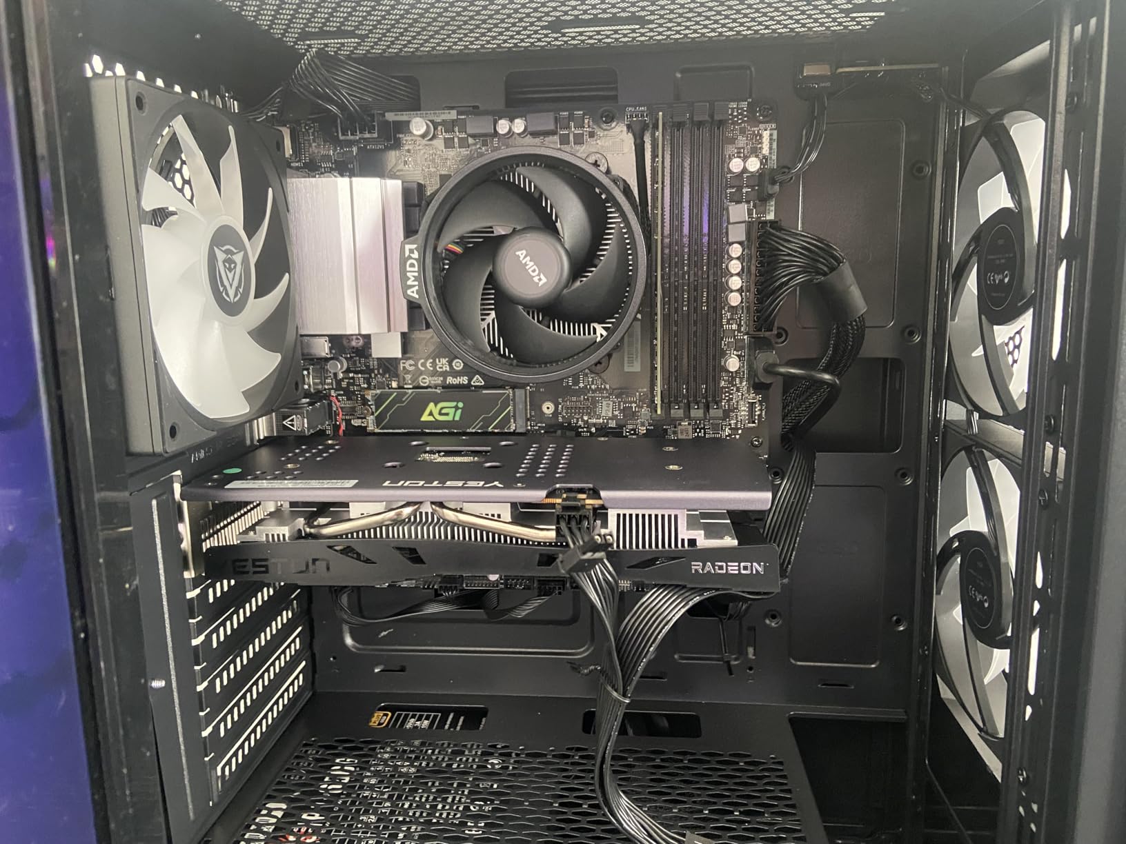 AVGPC Max Gaming PC - AMD Ryzen 5 5600GT, 16GB DDR4 RAM, 1TB M.2 NVMe SSD, Windows 11, WiFi customer photo 1