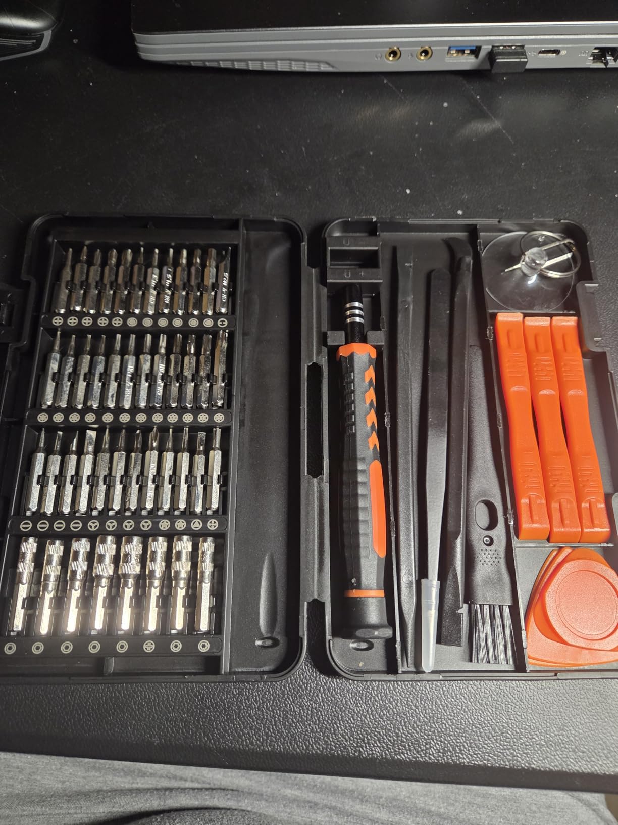 JOREST 59Pcs Small Precision Screwdriver Set with Torx T5 T6, Mini Tool Kit | Magnetic Electronic Repair Tool Kit for Macbook, Computer, Laptop, Phone, PS5, Xbox, Switch, Eyeglasses, Watch, Ring Doorbell customer photo 2