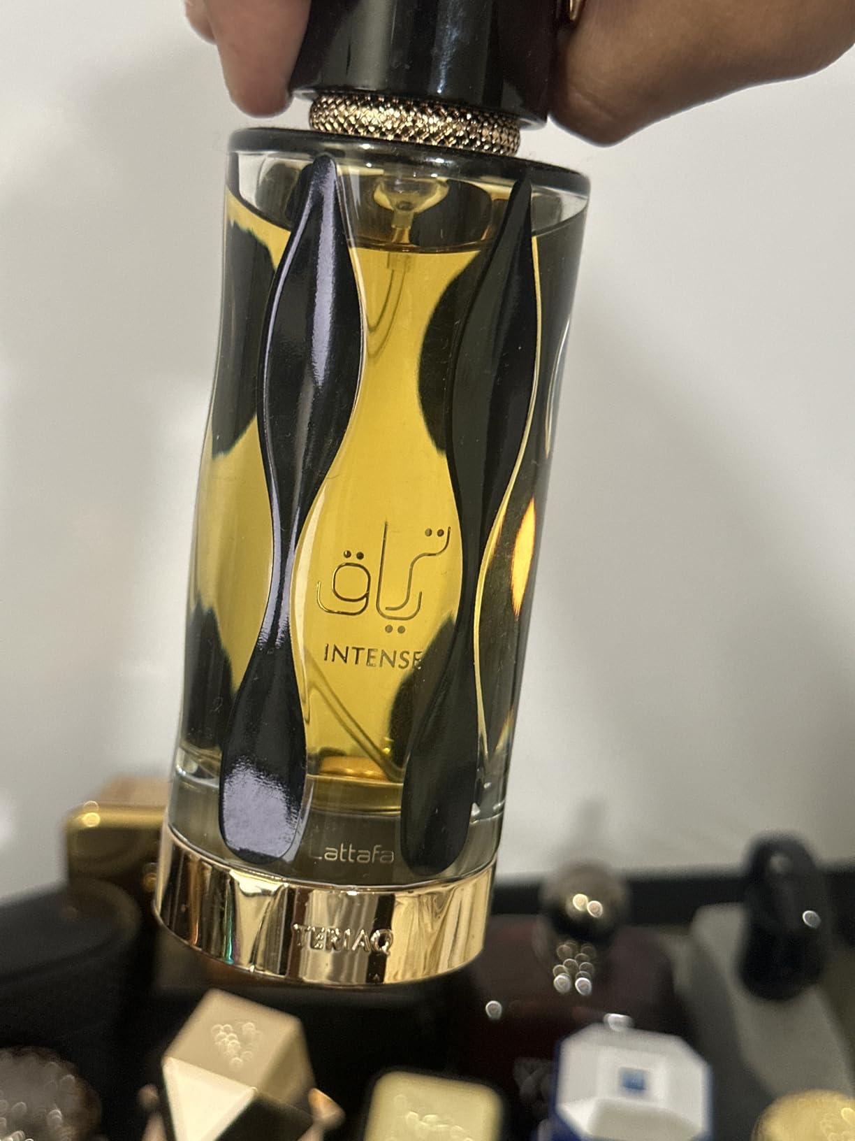 Lattafa Teriaq Intense for Unisex Eau de Parfum Spray, 3.4 Ounce / 100 ml customer photo 1