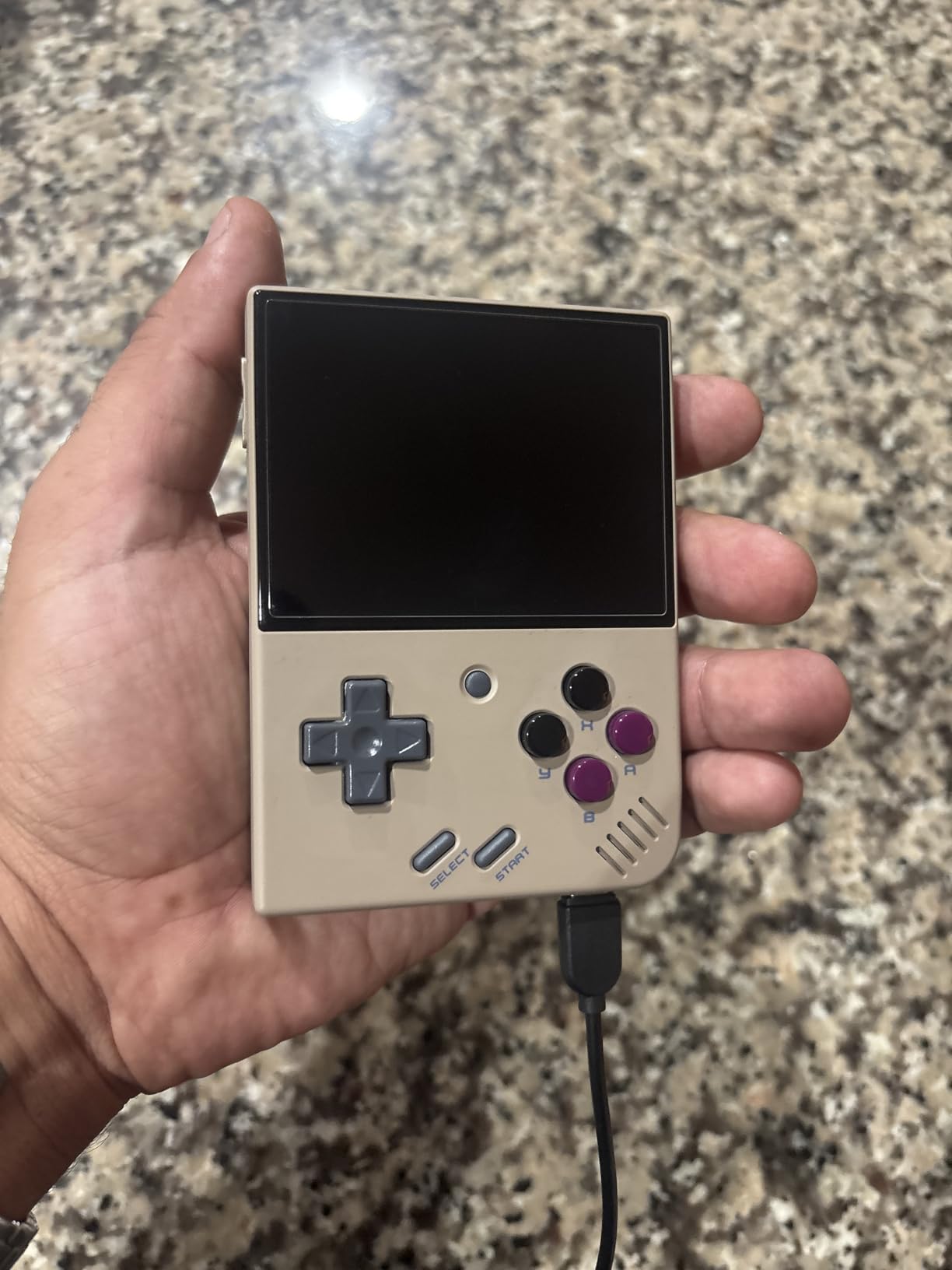 Miyoo Mini Plus with Portable Case Retro Emulator Handheld Game Console with WiFi & RTC, Christmas Stocking Stuffers for Men, Mens Gifts for Dad,Husband, Gray customer photo 1