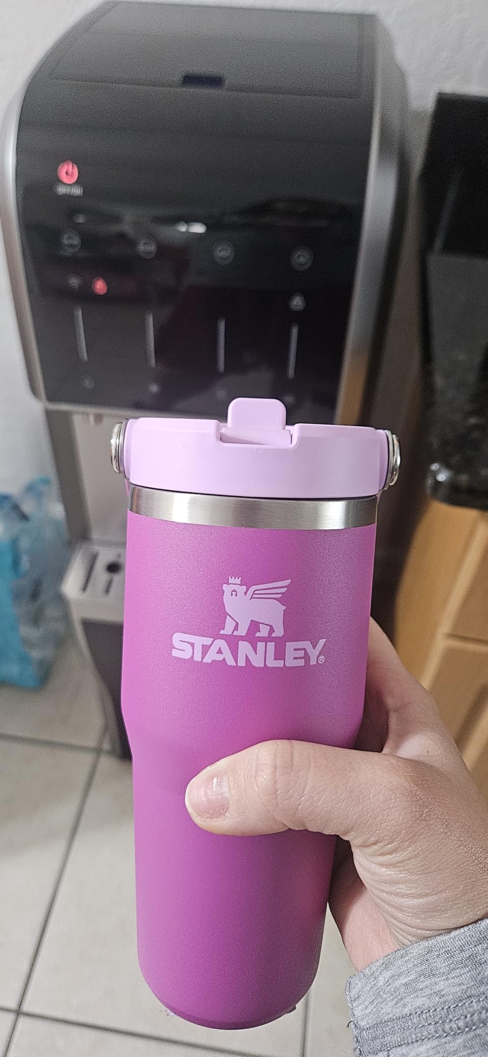 STANLEY IceFlow 2.0 Flip Straw Tumbler, 30 oz, Ash customer photo 2