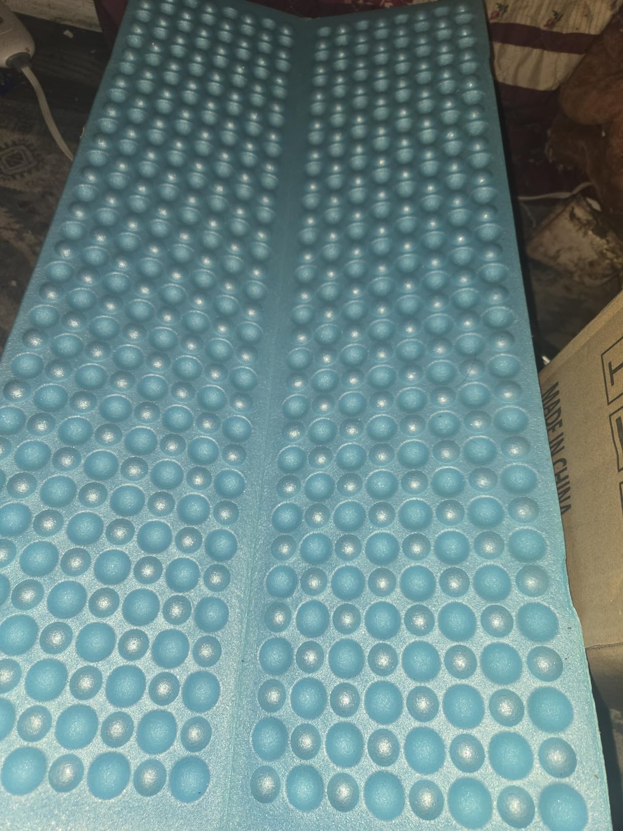 Ultralight Foam Sleeping Pad, Waterproof Closed Cell Foam Pad for Superior Insulation, Folding Sleeping Mat for Compact Storage, Foldable and Portable for Hiking and Camping customer photo 2