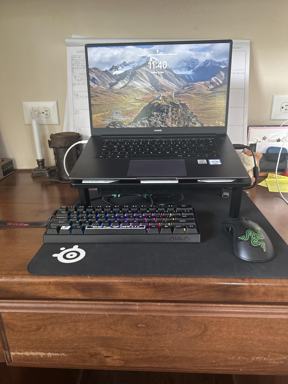 Aula WIN60 HE - 60% Mechanical Gaming Keyboard Wired, Magnetic Switch Hot Swappable, Adjustable Actuation Rapid Trigger Mode, 8000 Hz Polling Rate, RGB Small Keyboard 60 Percent Compact Design for PC customer photo 1