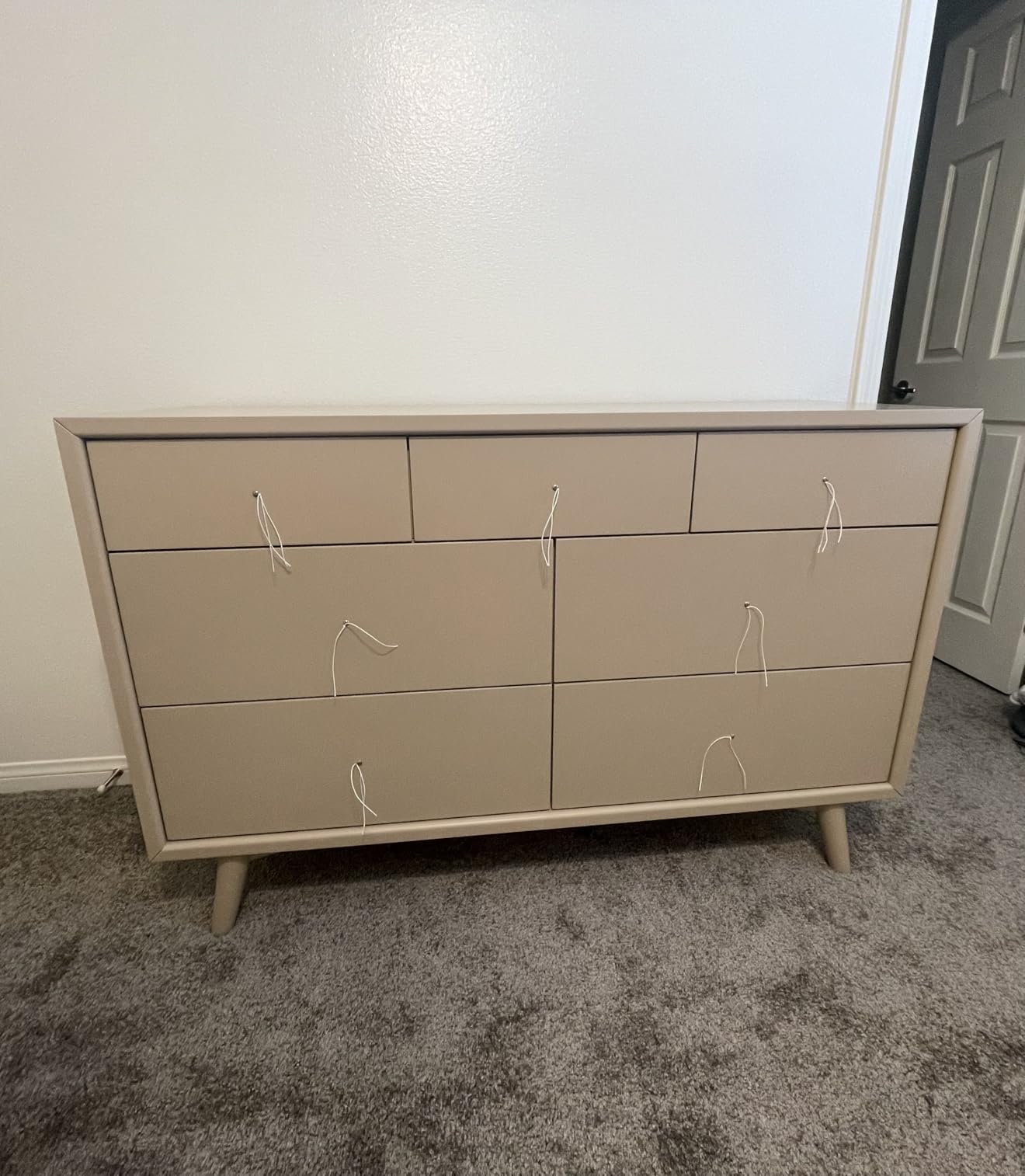 Babyletto Palma 7-Drawer Baby Dresser, GREENGUARD Gold Certified, White customer photo 1