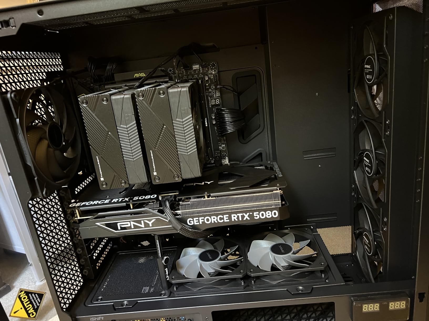 PNY NVIDIA GeForce RTX 5080 OC Triple-Fan Graphics Card customer photo 1