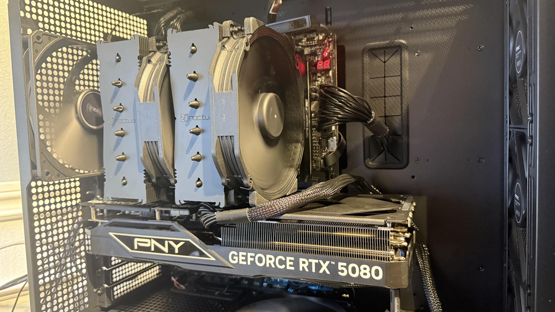 PNY NVIDIA GeForce RTX 5080 OC Triple-Fan Graphics Card customer photo 2