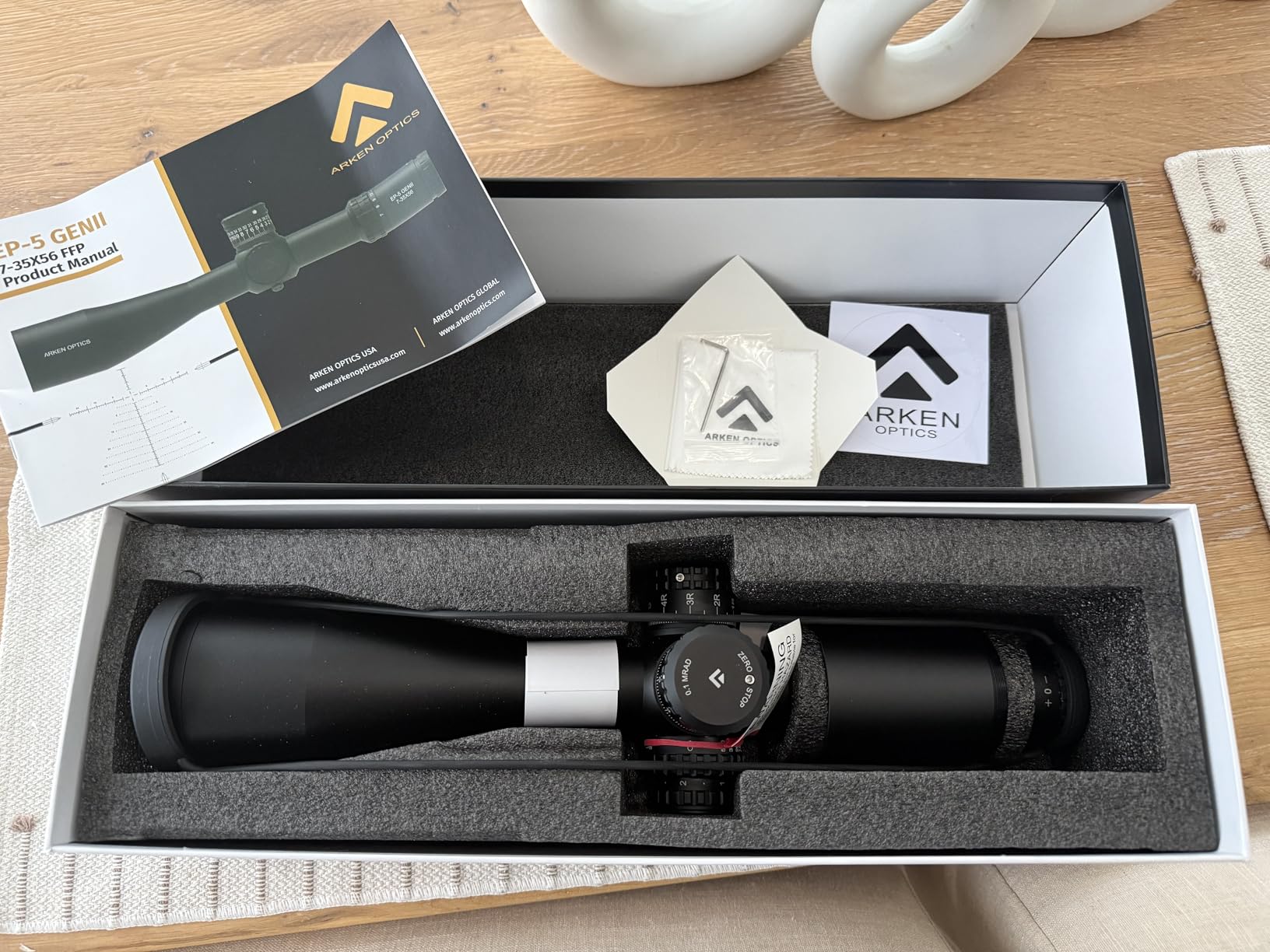 Arken Optics EP5 GEN2 7-35x56 FFP Precision Rifle Scope for Long Range | 34mm Tube, TOR/VPR illuminated reticle, AZS Zero Stop, J-XED Glass and First Focal Plane For Extreme Long Range Precision customer photo 1