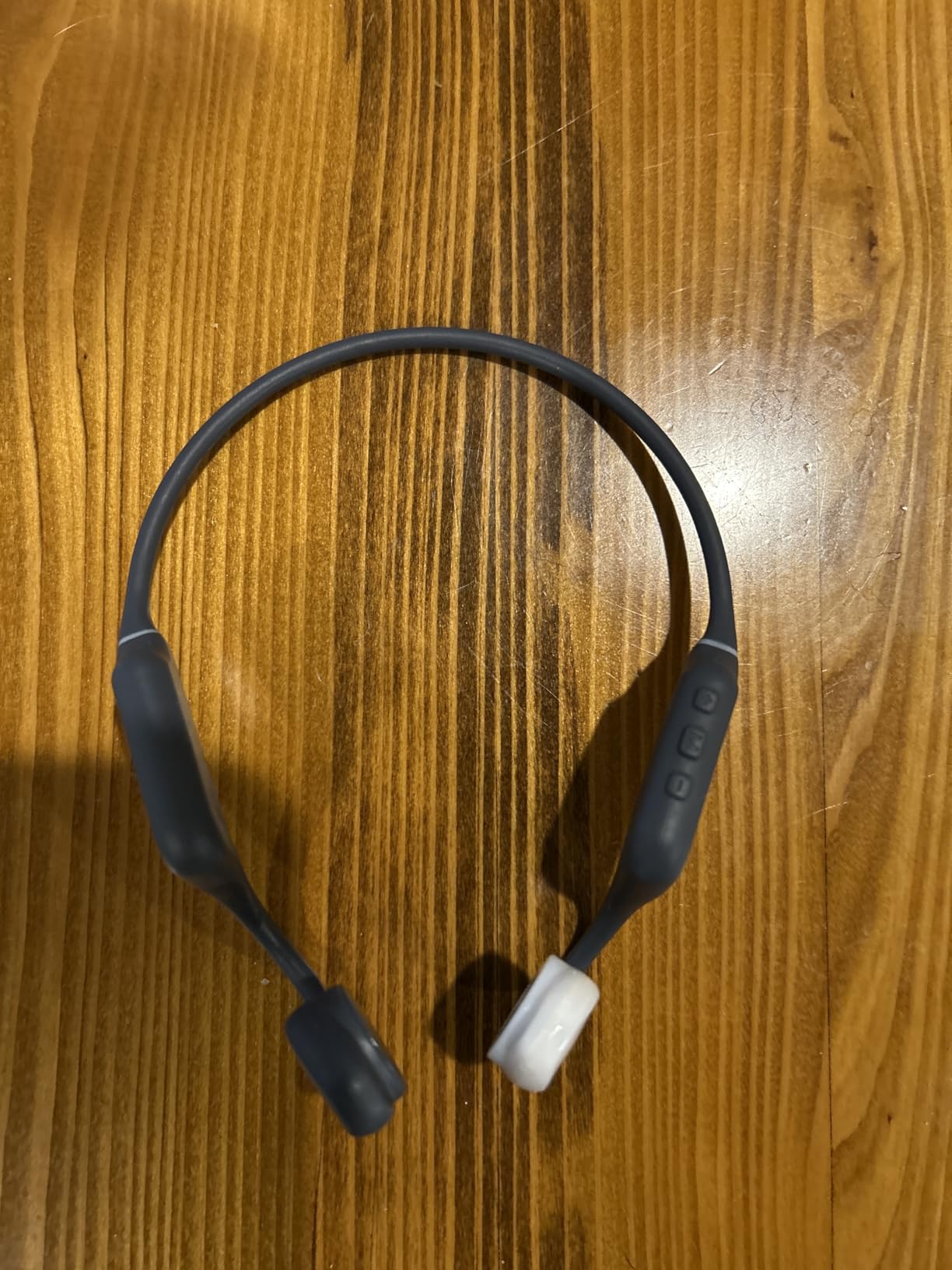 Raycon Bone Conduction Headphones Bluetooth - Open Ear Running Headphones, Sweat and Water-Resistant Earbuds with Mic for Sports and Workouts, 13hr Playtime (Gray) customer photo 1