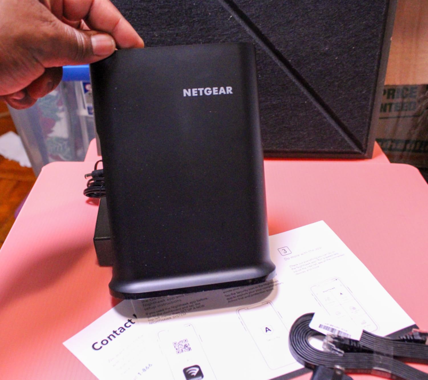 NETGEAR WiFi 6 Router 4-Stream (R6700AX) AX1800 Wireless Speed (Up to 1.8 Gbps) customer photo 1