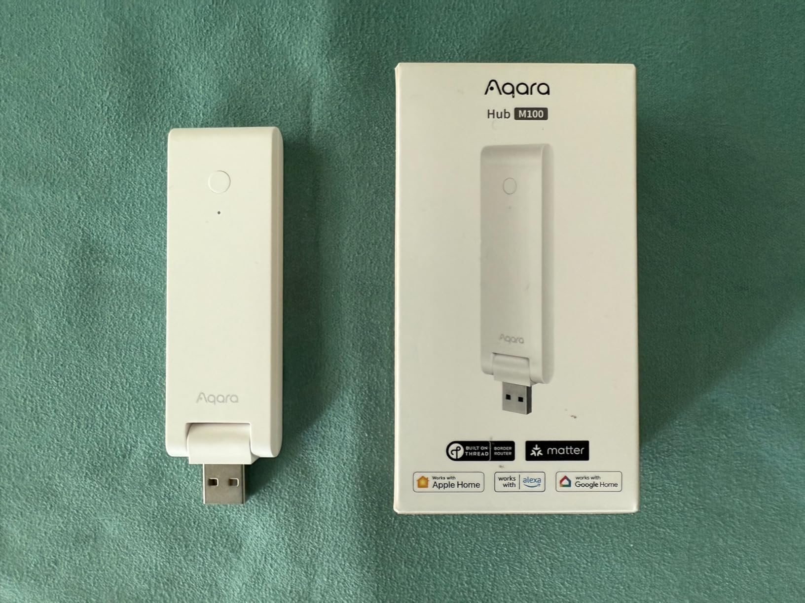 Aqara Smart Hub M100 for Home Automation, Matter Controller, Wi-Fi | Thread Border Router, Features Aqara Zigbee (Not Third-Party), Supports Apple HomeKit, Amazon Alexa, IFTTT, Home Assistant customer photo 1