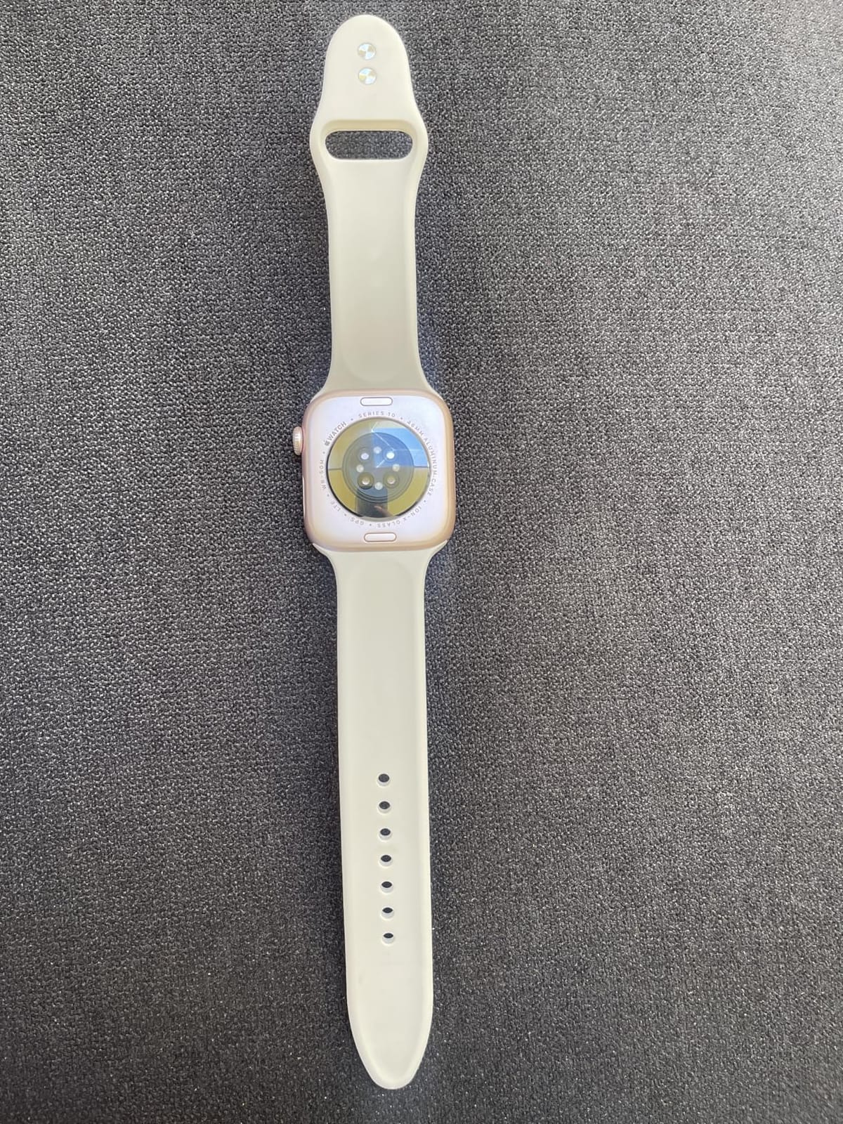 Apple Watch Series 10 [GPS + Cellular, 42mm] - Jet Black Aluminum Case with Black Sport Band, S/M (Renewed Premium) customer photo 2