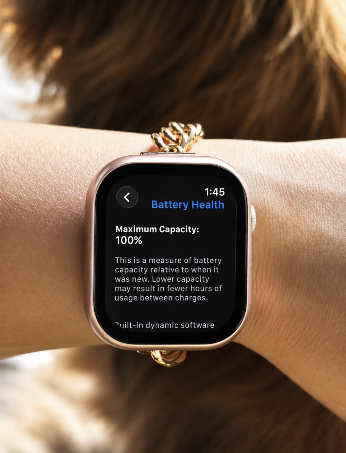 Apple Watch Series 10 [GPS, 42mm] - Jet Black Aluminum Case with Black Sport Band, S/M (Renewed Premium) customer photo 2