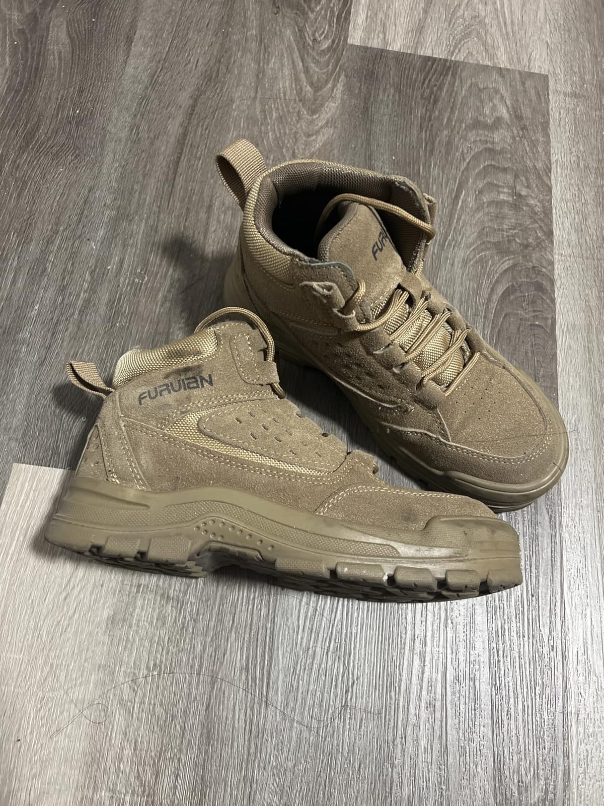 Furuian Steel Toe Boots for Men Women Lightweight Work Boots Pioneer Series | ASTM Certificated Safety Shoes, Width Option, Non Slip Rubber Sole, Comfortable Work Shoes for Construction, Warehouse, Yard customer photo 2