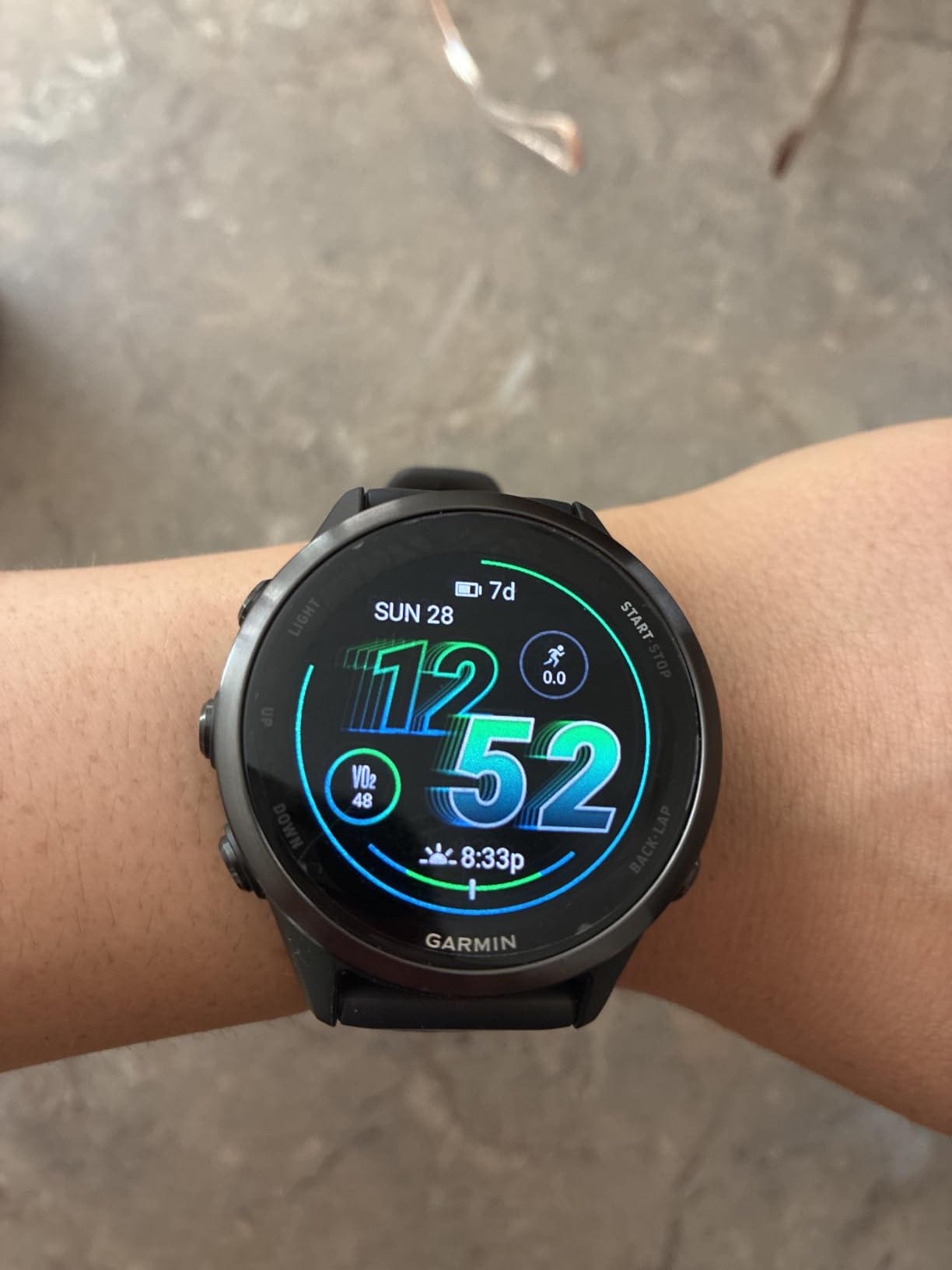 Forerunner 570, 47mm, Aluminum, Black | Advanced GPS Running & Triathlon Smartwatch, AMOLED Display, Training & Recovery Features customer photo 2