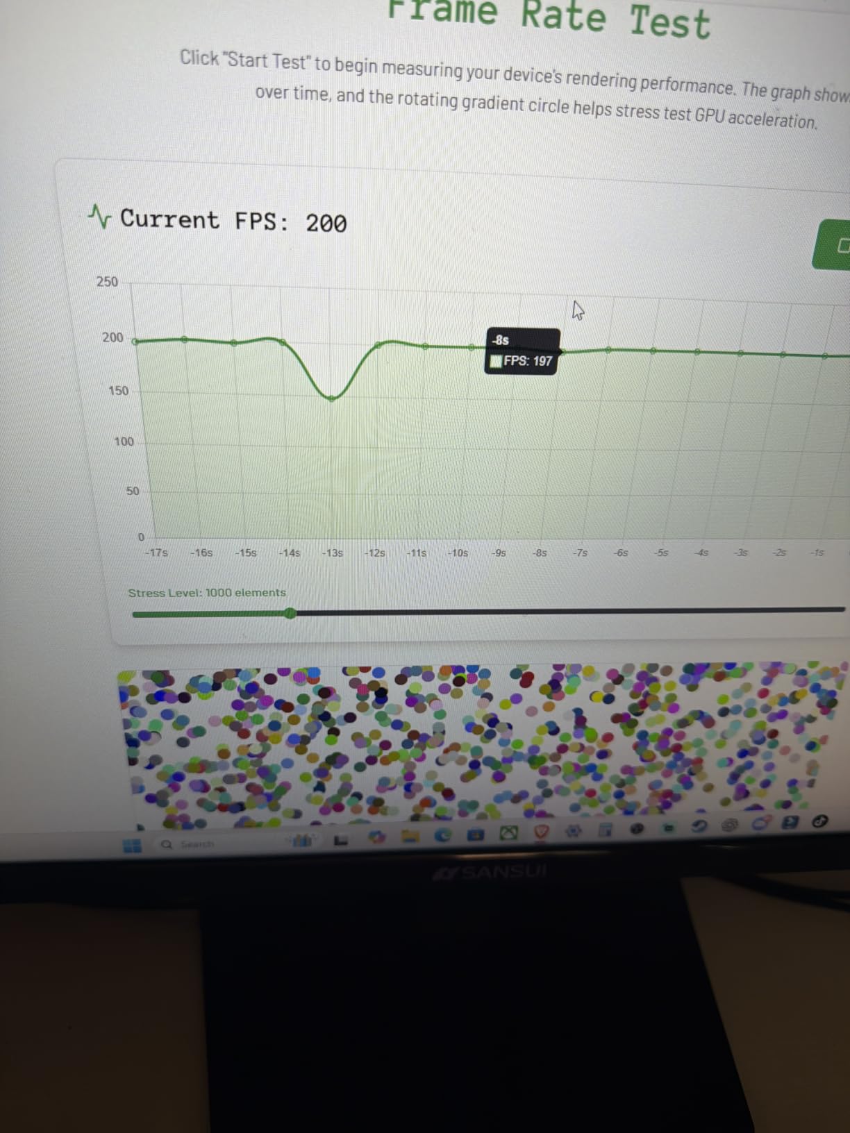 SANSUI Gaming Monitor, 24 Inch 180Hz, FHD 1080P 1ms 110% sRGB Computer Monitor customer photo 1