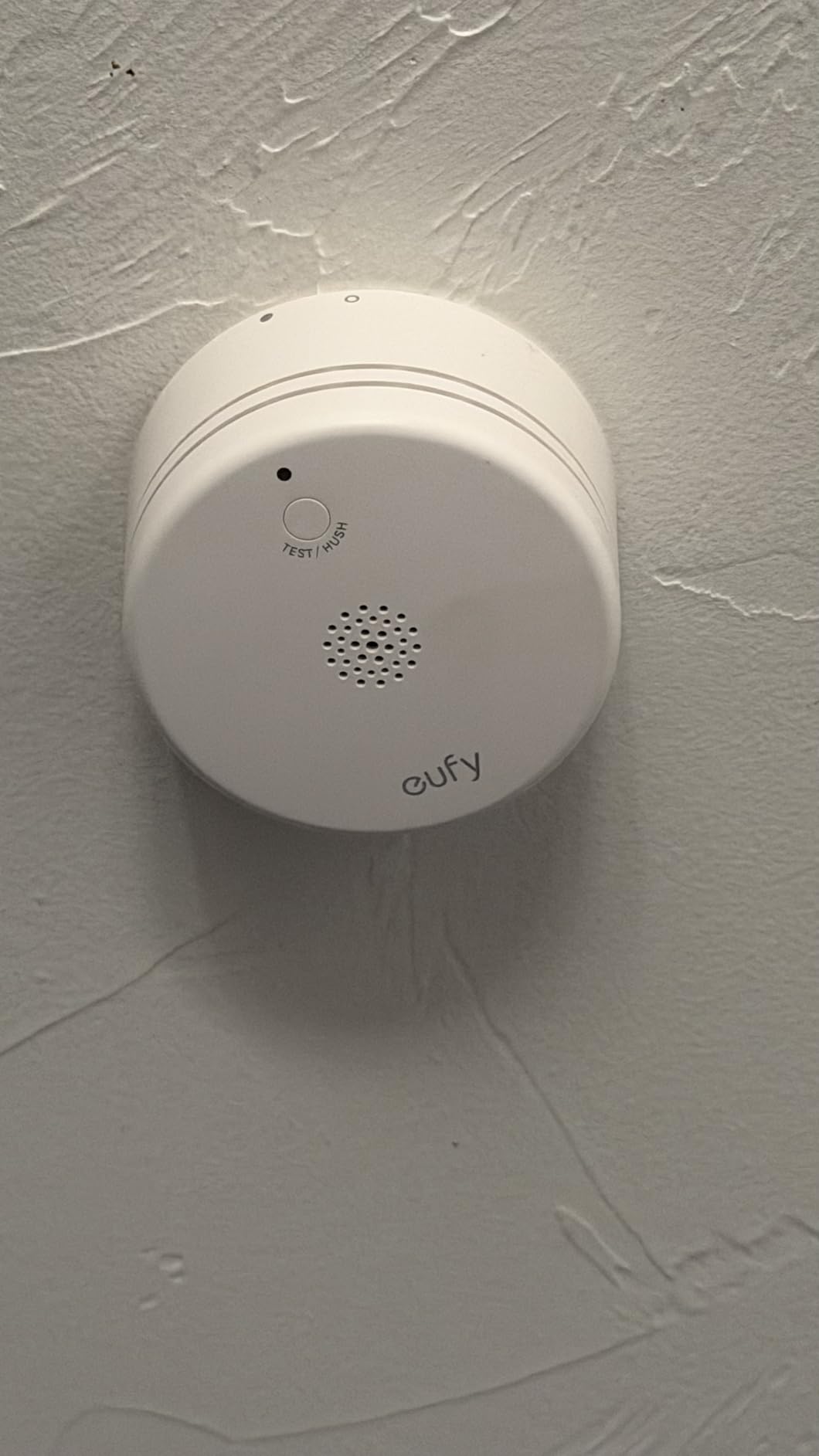 eufy Security Smoke Alarm E10, Smoke Detector, Ultra-Compact 70 mm Design | 5-Year Battery, App Alerts Away from Home, Loud Siren, Fewer False Alerts with UL 217 Compliance, Requires eufy HomeBase customer photo 1