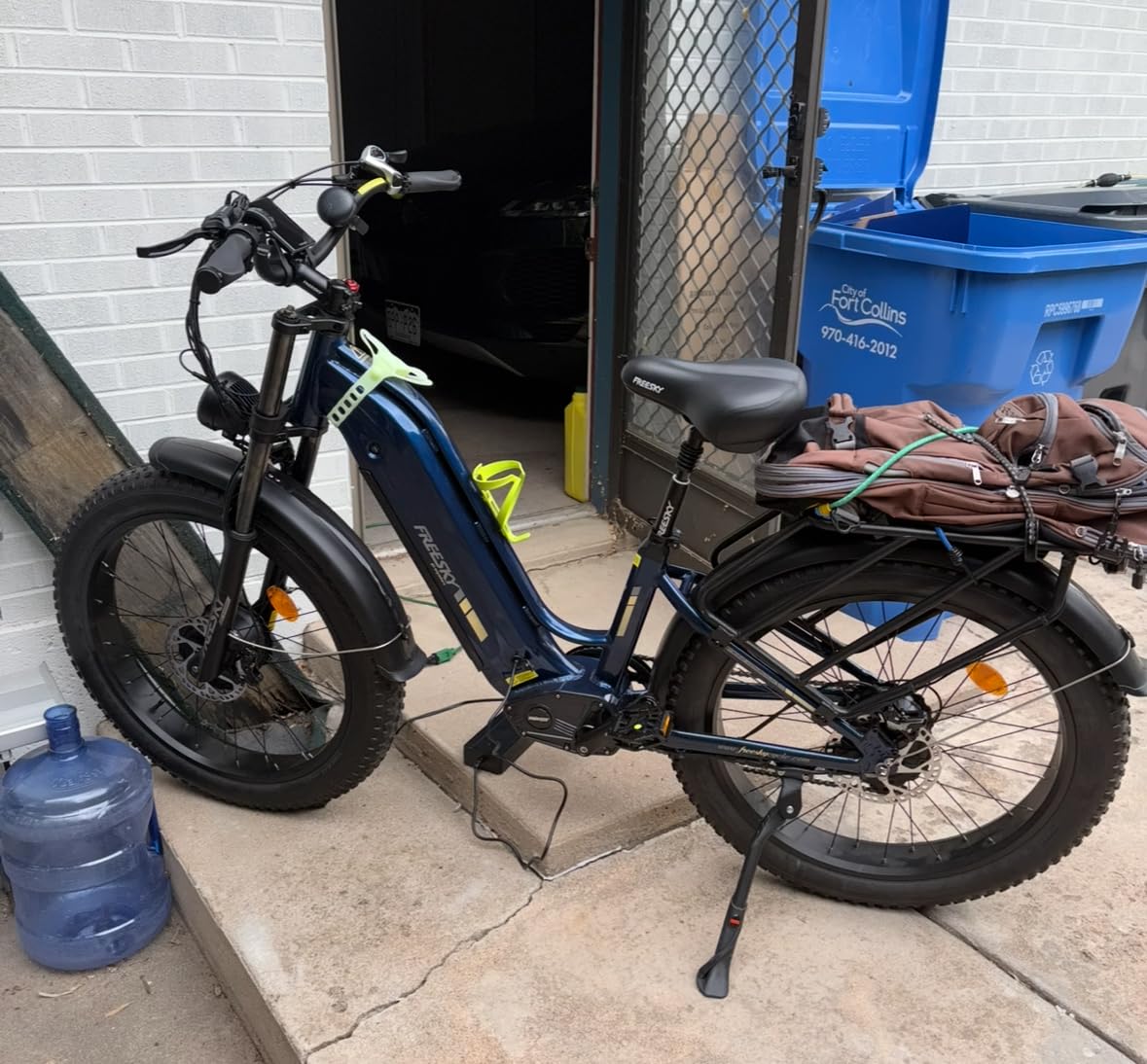 FREESKY Ranger Air 3500W AI Dual Motor Electric Bike for Adults | 105mile Long range Ebikes, 34MPH, UL2849/2271 certified by TUV, Full suspension, 26' fat tire, Step-thru, Mountain, hunting, gravel customer photo 2