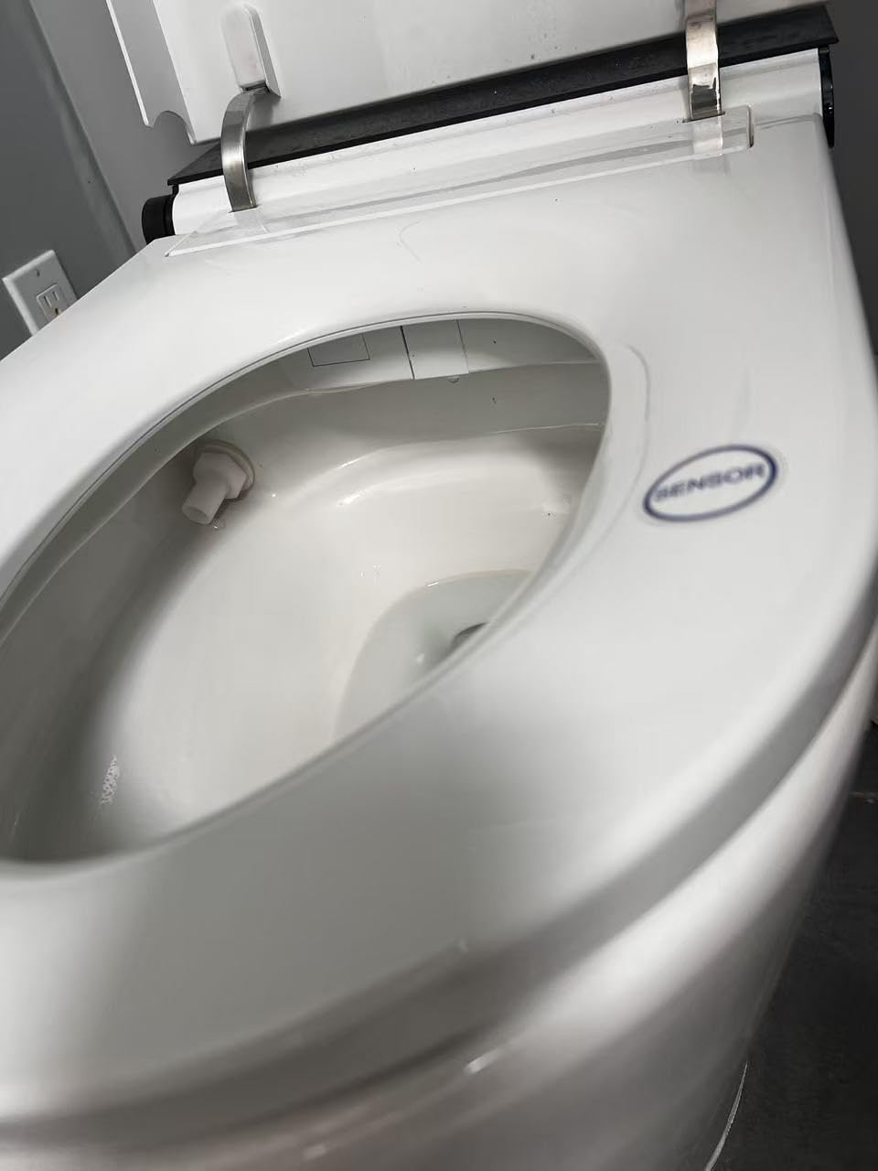 Casta Diva Smart Toilet With Bidet Built In Auto Open Close Lid CD-K030PRO, 1000g MaP Flush, Heated Comfort Seat & Foam Dispenser, Foot Sensor, Bidet Toilet with Tank, Quiet Flush, Warm Water, Dryer customer photo 2
