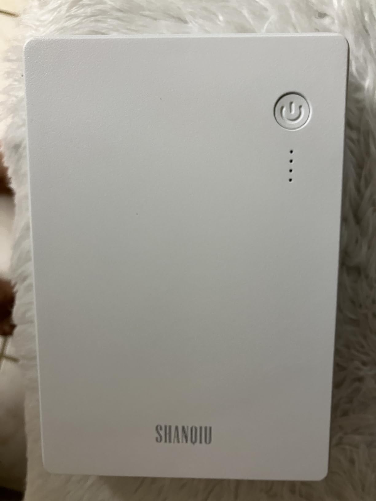 Mini UPS Battery Backup for Router, Modem, Security Camera | Small Uninterruptible Power Supply with Input AC Output USB 5V DC 5V 9V 12V 3A 5A (74Wh Matte White) customer photo 1