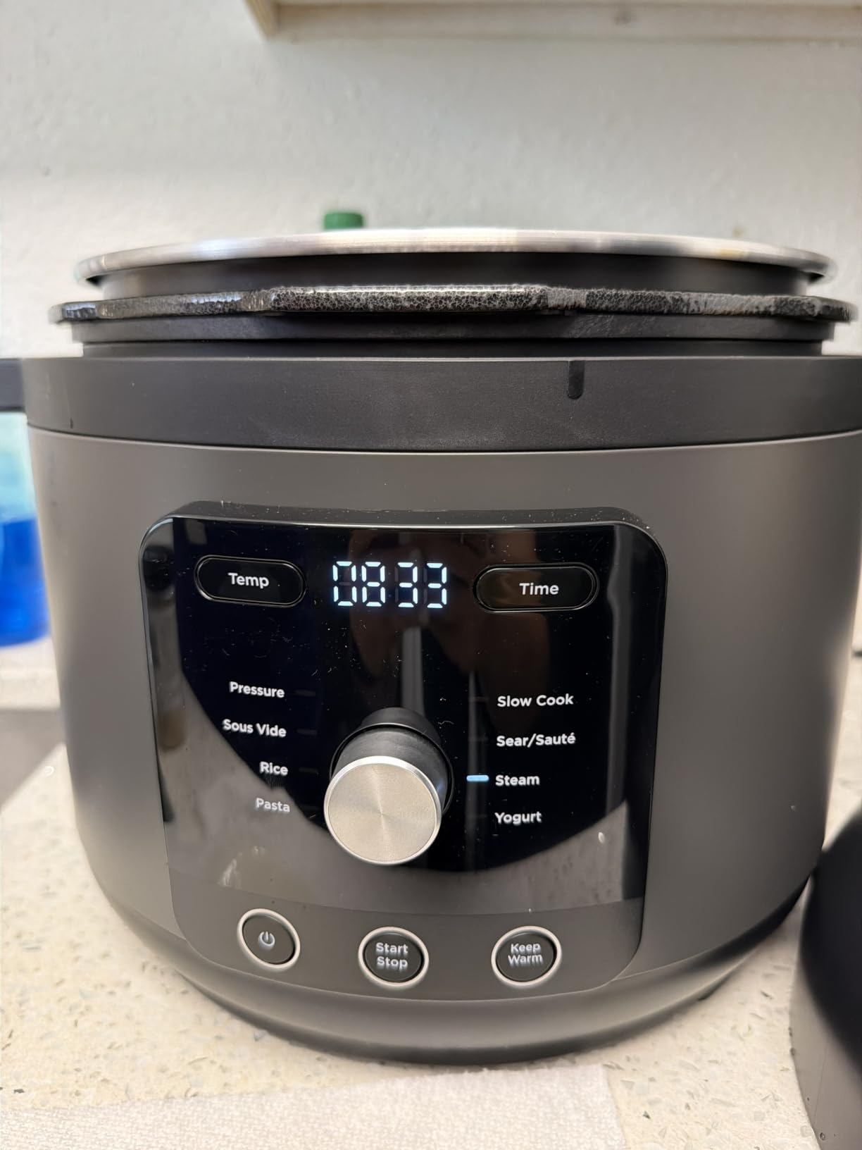 Ninja HyperHeat 9-in-1 Pressure Cooker, 6.5-qt, Stone Purple, PC201SP, Cooks 2X Faster, Sear, Sauté, Slow Cook, Steam & Sous Vide, 1200W, PFAS-free Pot, Removable SimpliServe Pot for Easy Serving customer photo 2
