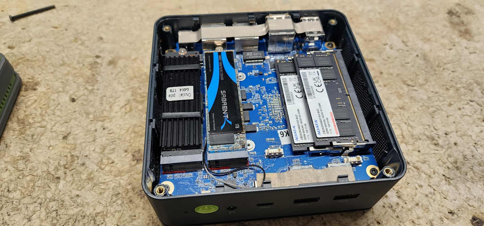 GMKtec K12 Gaming Mini PC Oculink AMD Ryzen 7 H 255 (Upgraded 8745HS) 32GB DDR5 RAM 512GB SSD, Desktop Computer Radeon 780M Graphics, 3X M.2 2280 Storage Expansion, Dual NIC 2.5G, HDMI 2.1, USB4 customer photo 1