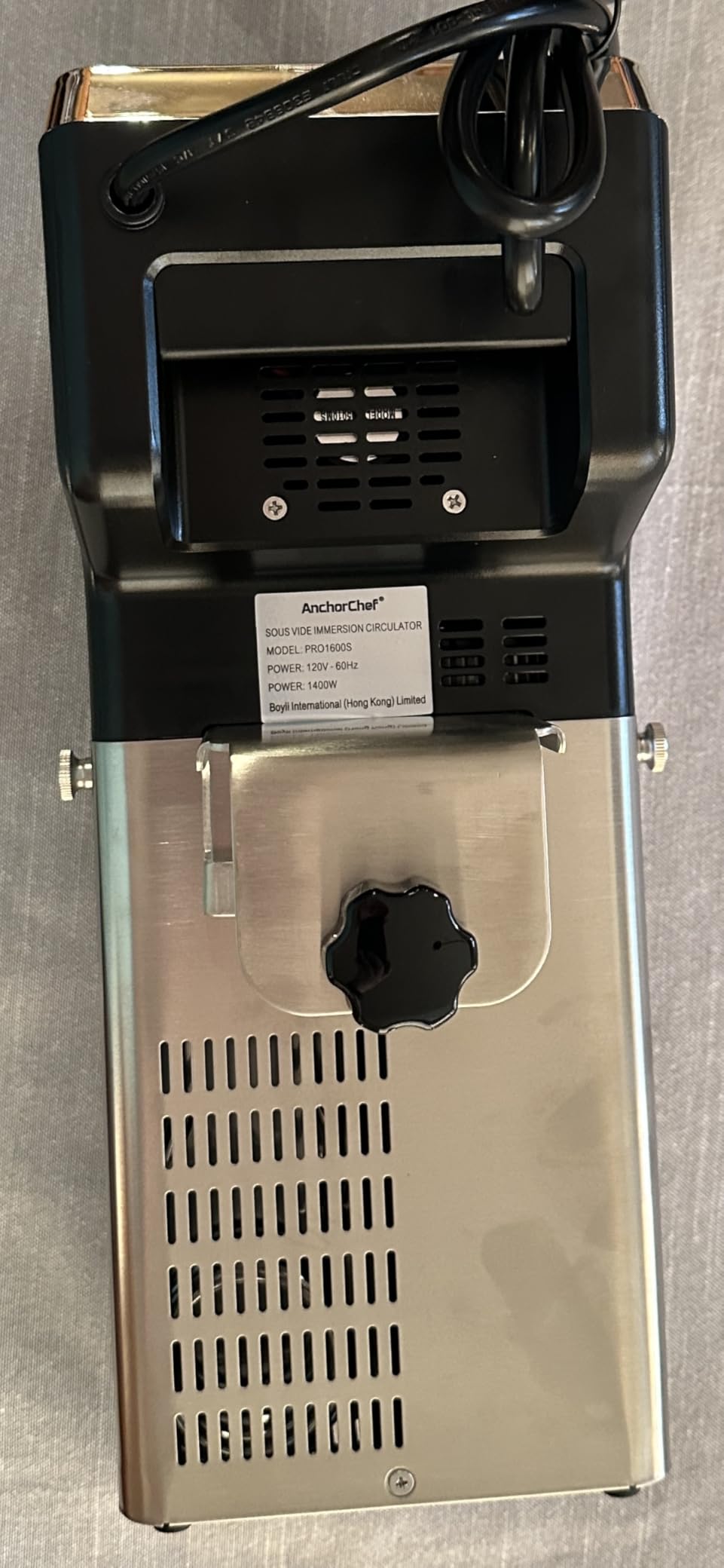 Commercial Sous Vide Precision Cooker 1400W | Fast-Heating Immersion Circulator | Thermal Sous Vide Machine with Accurate Temperature & Timer | IPX7 Waterproof | Quiet | For Restaurants & Home Kitchen customer photo 1