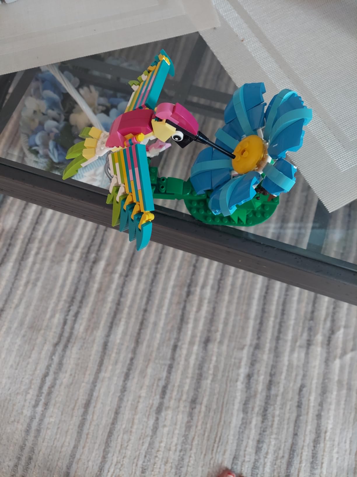 LEGO Creator 3 in 1 Wild Animals: Colorful Hummingbird Building Toy for Girls, Boys, & Kids, Ages 8+ - Build a Bird, Butterfly, or Tropical Fish - Gift Idea for Birthdays - 31384 customer photo 1